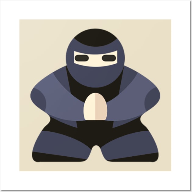 Micro Dojo - Ninja Wall Art by Prometheus Game Labs